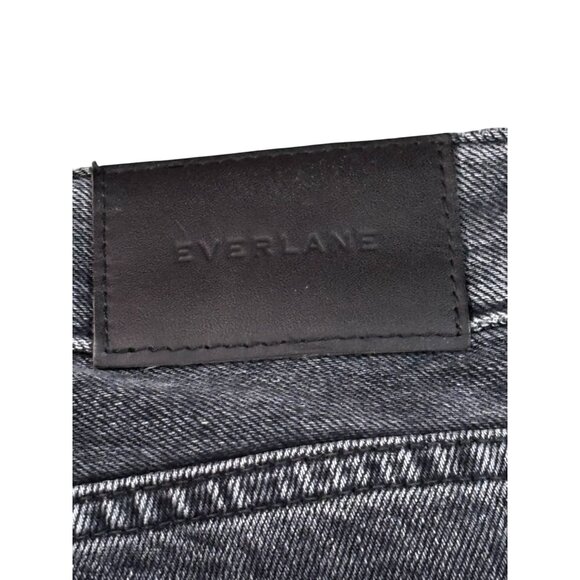 Everlane The Curvy 90s Cheeky Jean Washed Black Size 30 Regular Button fly - Picture 14 of 15